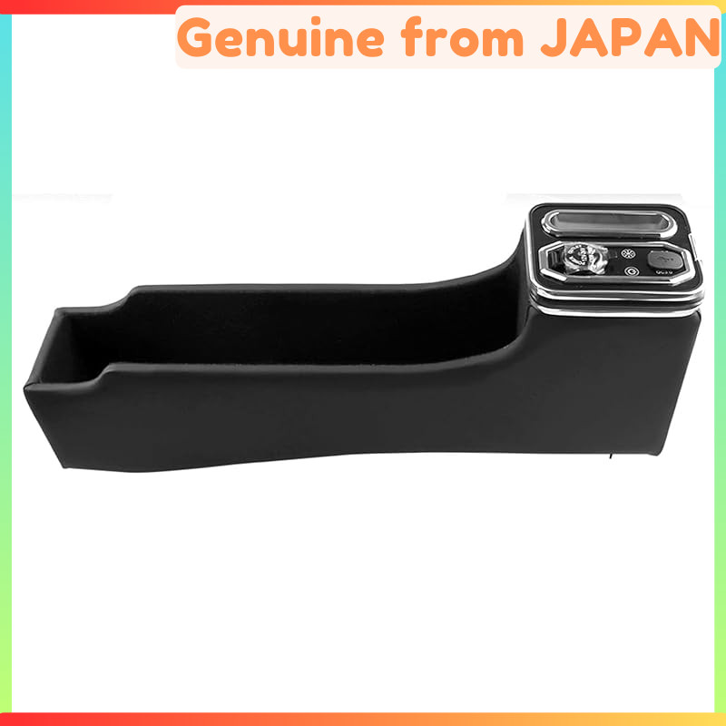 Yotetat Armrest Console Box for Honda N-BOX (JF3/JF4/JF5/JF6) — Bench-Seat Center Console with USB P