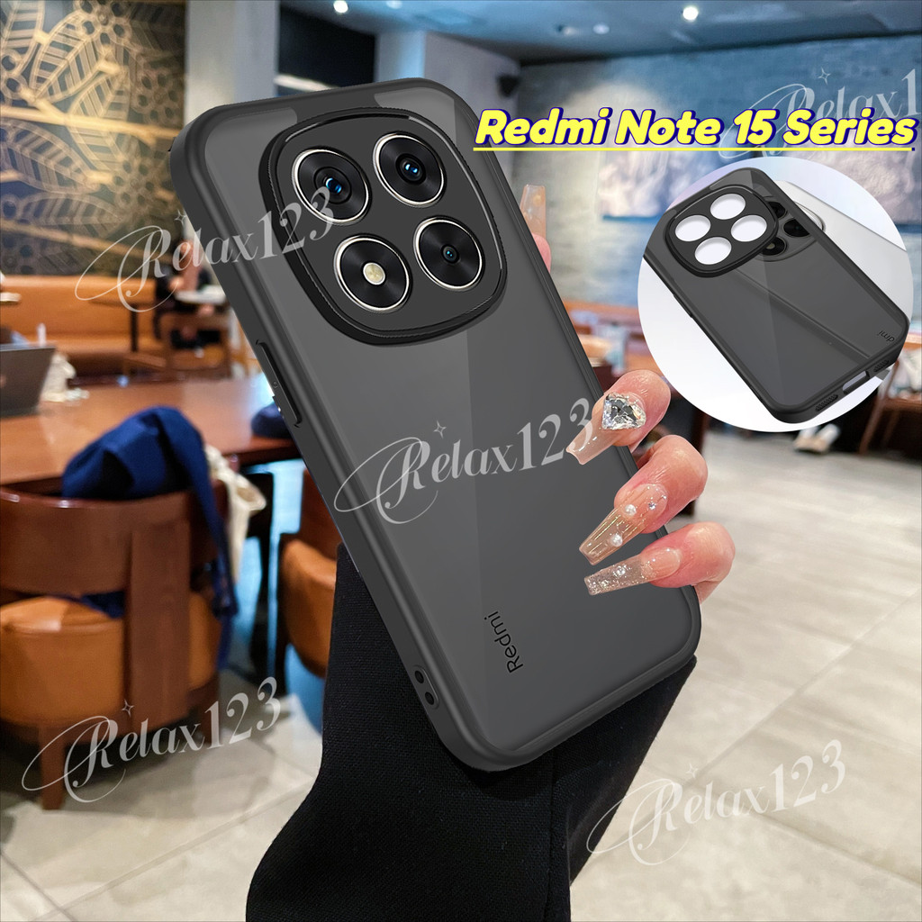 Vivo Y04s 4G 2025 ใหม่หรูหราสีดําเลนส์ใสป้องกันสําหรับ Vivo Y04 Y04t Y04s VivoY04s Vivo Y 04 S VivoY