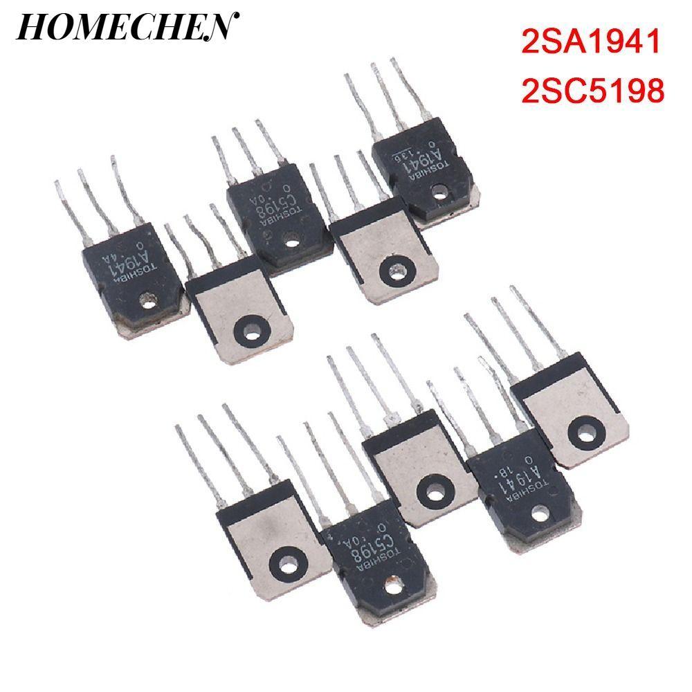 HOMECHEN เครื่องขยายเสียง 3 คู่ ทนทาน C5198 2SC5198