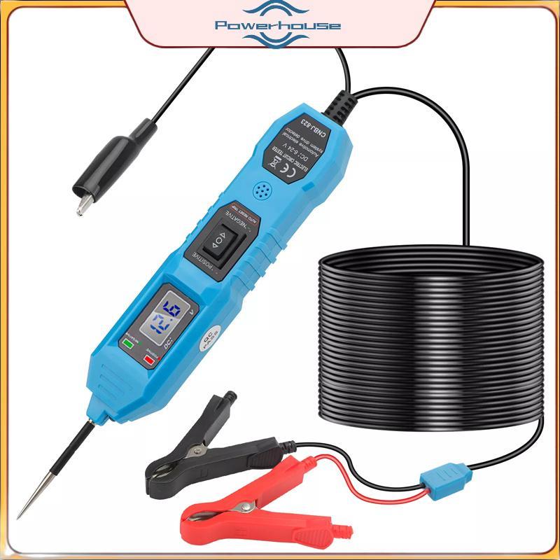 POWER Fuse Tester LCD Circuit Tester 3.5-36V DC Battery Power Detector Fuse Tester LED ปากกาทดสอบไฟฟ