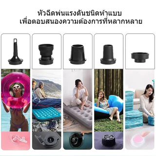 ปั๊มลมไฟฟ้าขนาดเล็กถุงเก็บของใช้ในครัวเรือนปั๊มลมไร้สายมืออาชีพปั๊มลมกลางแจ้ง