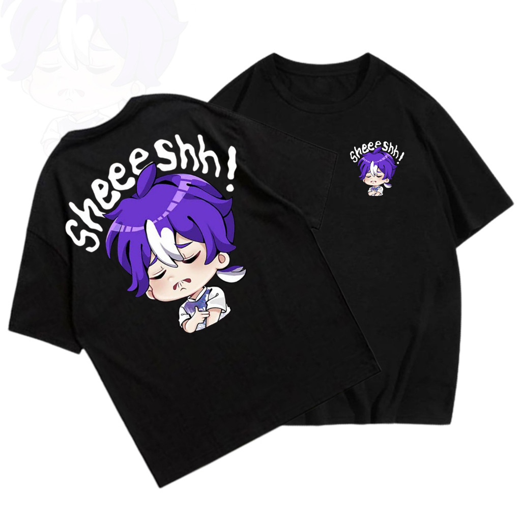 เวอร์ชั่นเกาหลี 2026Mlbb EMOJI SHEESSH DISTRO SHIRT / VIRAL COOL EMOT / SHORT SLEEVE BOYS AND GIRLS 