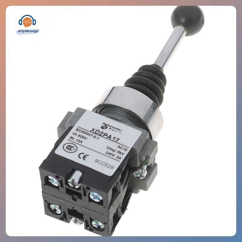 AFl 1 ชิ้น 2NO 2 ตําแหน่งโยก XD2-PA12 XD2-PA22 จอยสติ๊กคอนโทรลเลอร์ TH