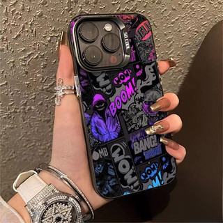 แฮ็กเกอร์เทคโนโลยี For iPhone เคสไอโฟน 13 14 11 Pro 16 Pro Max 15 14 PRO 11 MAX X XS MAX XR 7/8PLUS 15 16 Plus 12