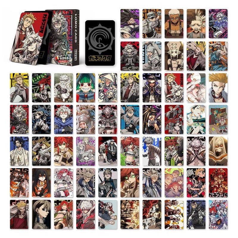 30 ชิ้น/แพ็ค GACHIAKUTA เลเซอร์การ์ด Rudo Enjin Zanka Nijiku Riyo Rippa การพิมพ์สองด้านการ์ด LOMO อะนิเมะการ์ดของเล่นเด็กคริสต์มาสของขวัญ