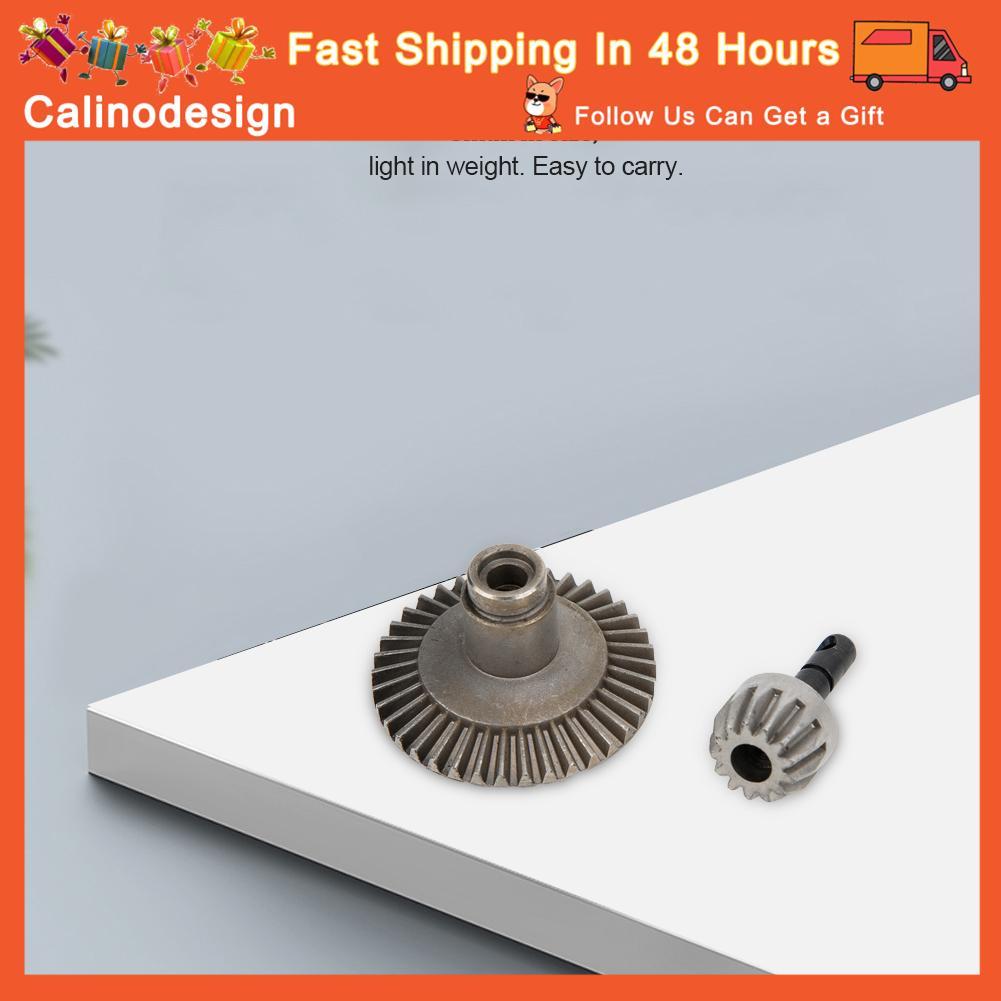 calinodesign RC Gear 38T/13T ด้านหน้าและด้านหลัง Crown Steel ใช้งานร่วมกับ SCX10 รถรุ่น