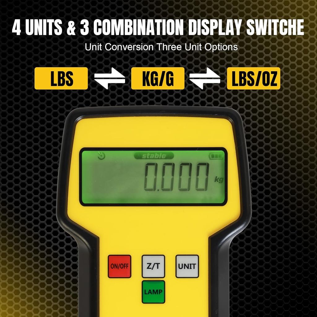 สารทําความเย็นขนาด 220 ปอนด์ HVAC Freon Scale ความแม่นยําสูงอิเล็กทรอนิกส์ Refrigerant ชาร์จน้ําหนัก