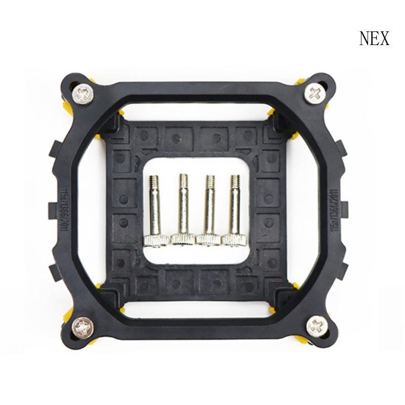 NEX CPU Heatsink Backplate Bracket สําหรับ 115X 1366 2011 พัดลมเมนบอร์ด Cooling Mount
