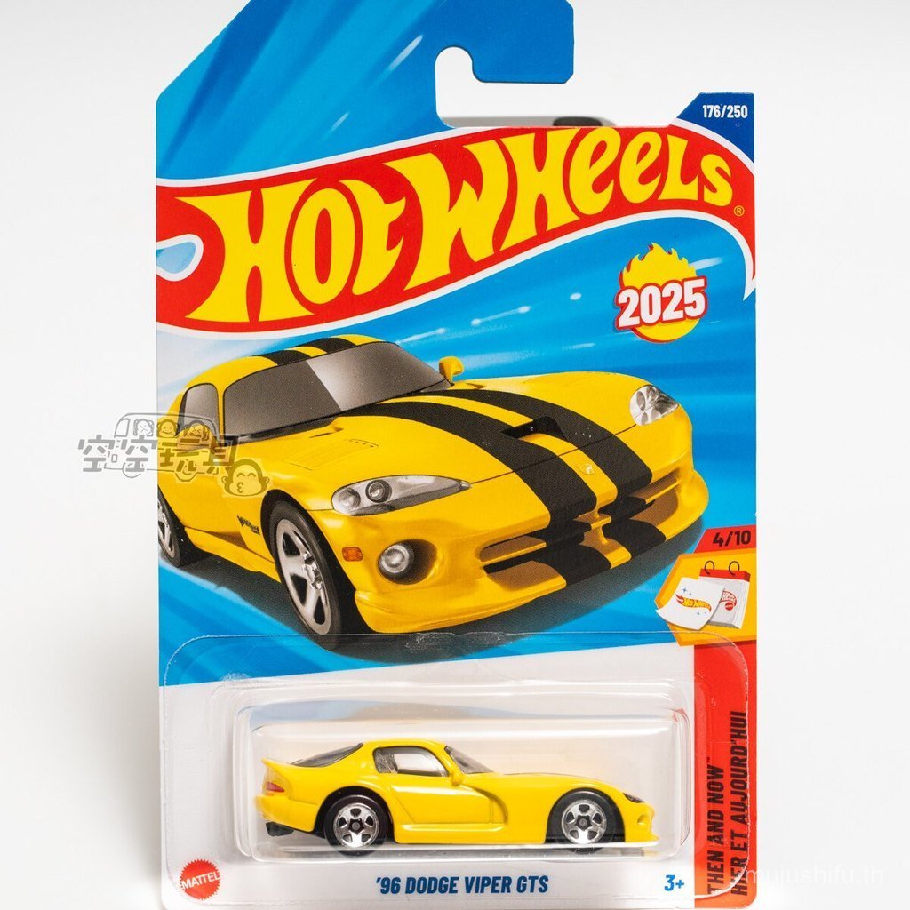 เบอร์ 241 DODGE VIPER SRT10 ACR DODGE Silver Hot Wheels Alloy รถสปอร์ตขนาดเล็ก ETKM