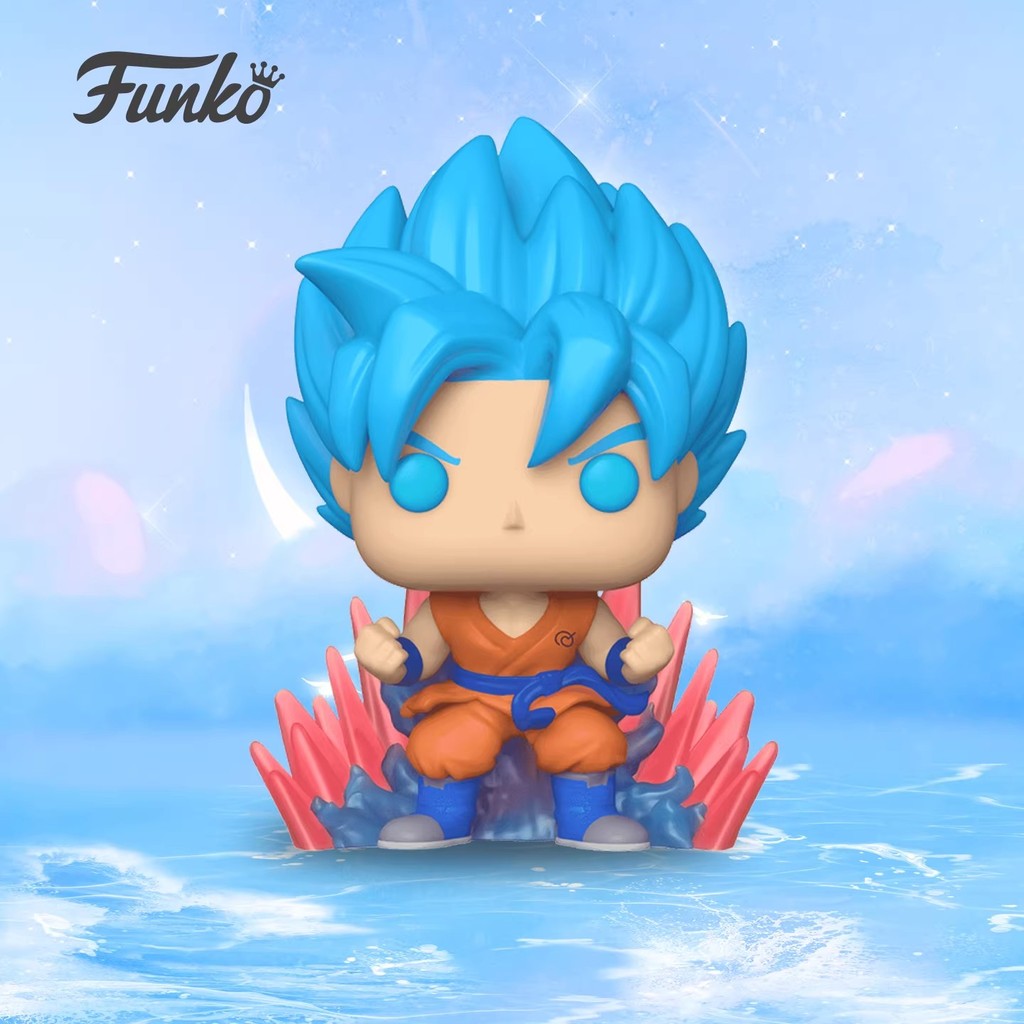 FunkoPOP Dragon Ball Super Saiyan Blue Goku หุ่นโมเดล