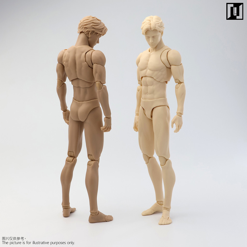 HIPLAY Mirrfig ข้อต่อ MF001 Lean ชาย 1/12 Scale Action Figure Body