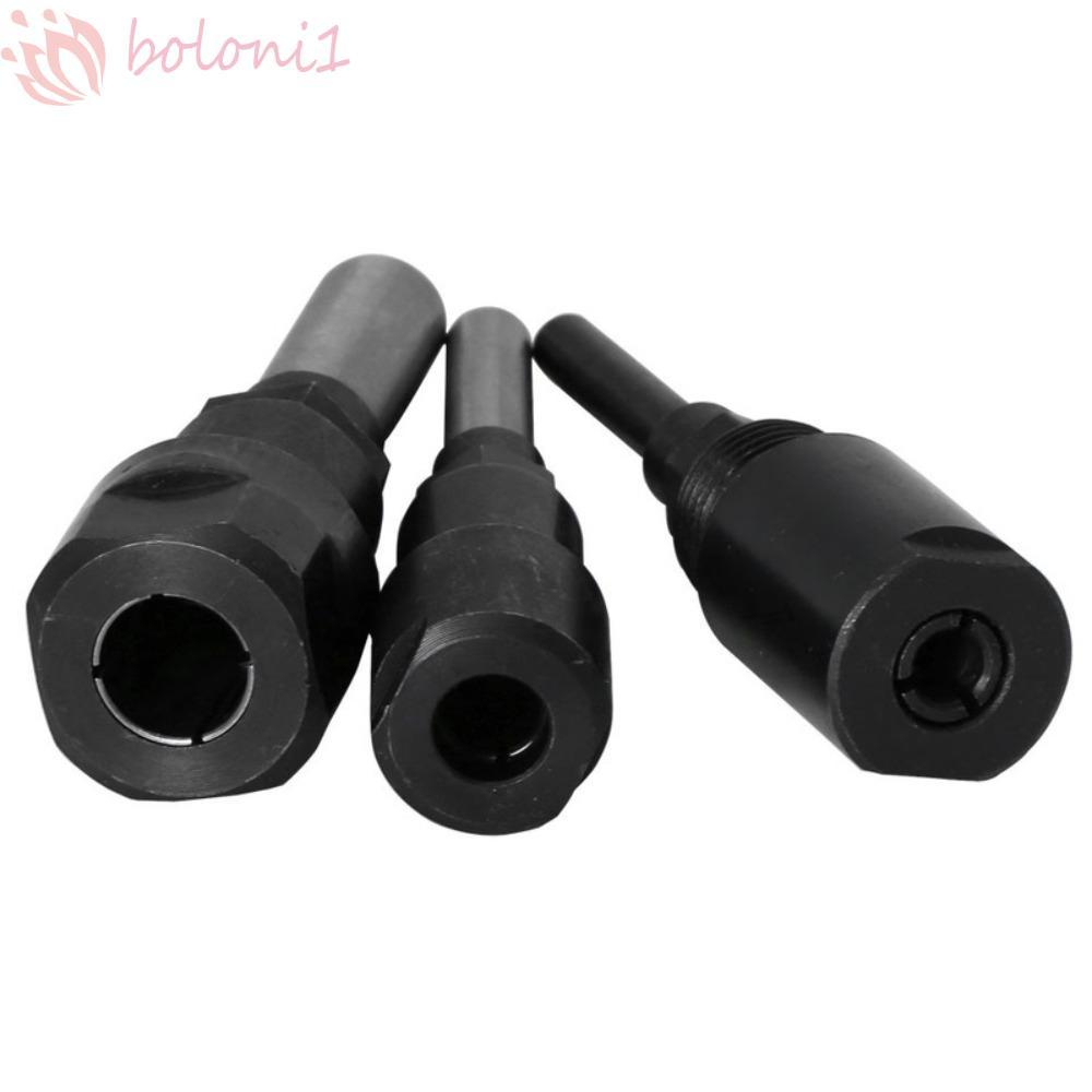 [COD] ก้านต่อ 1/4" 1/2" ก้านเราเตอร์บิต Collet Converter Collet Wooden Holder แกะสลัก