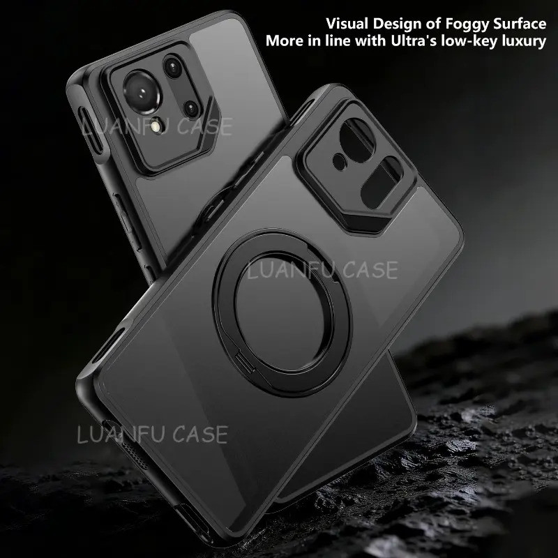 เคสสําหรับ Asus ROG Phone 9 Pro, ROG Phone 8 Pro และ ROG Phone 9 FE พร้อมบรรจุภัณฑ์ฝ้าด้าน แม่เหล็กแ
