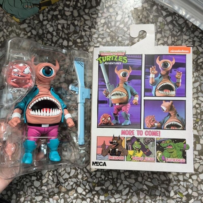 NECA Ninja God Turtle Figure Toy Moving Cyclops Model Belly Z