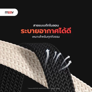 [ส่งไว] Moov WS03 สาย สำหรับ Apple Watch Series 11 10 9 8 7 SE Ultra 3 2 1 สายนาฬิกาไนลอนถัก ตัวล็อกแม่เหล็ก 38-49mm