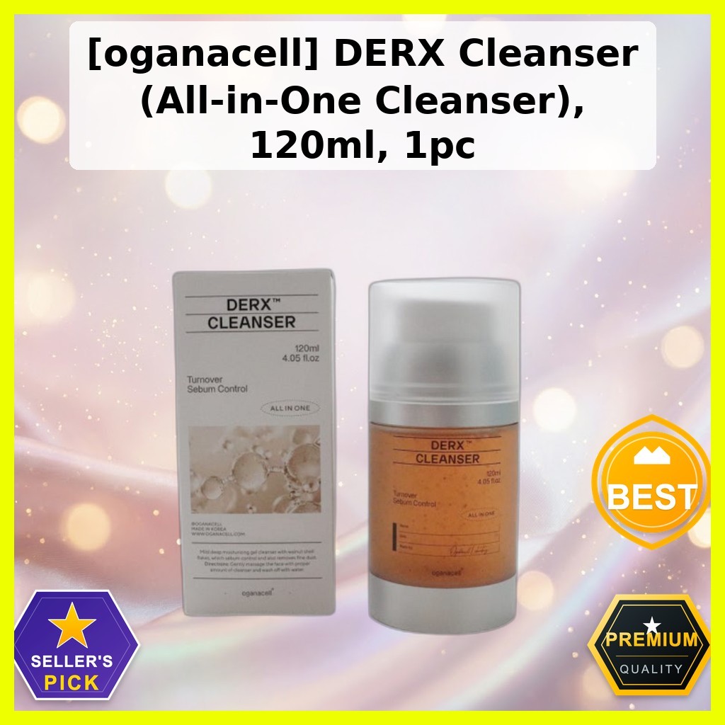 [oganacell] DERX Cleanser (All-in-One Cleanser), 120ml, 1pc / Korean Cleanser / All-in-One Formula b