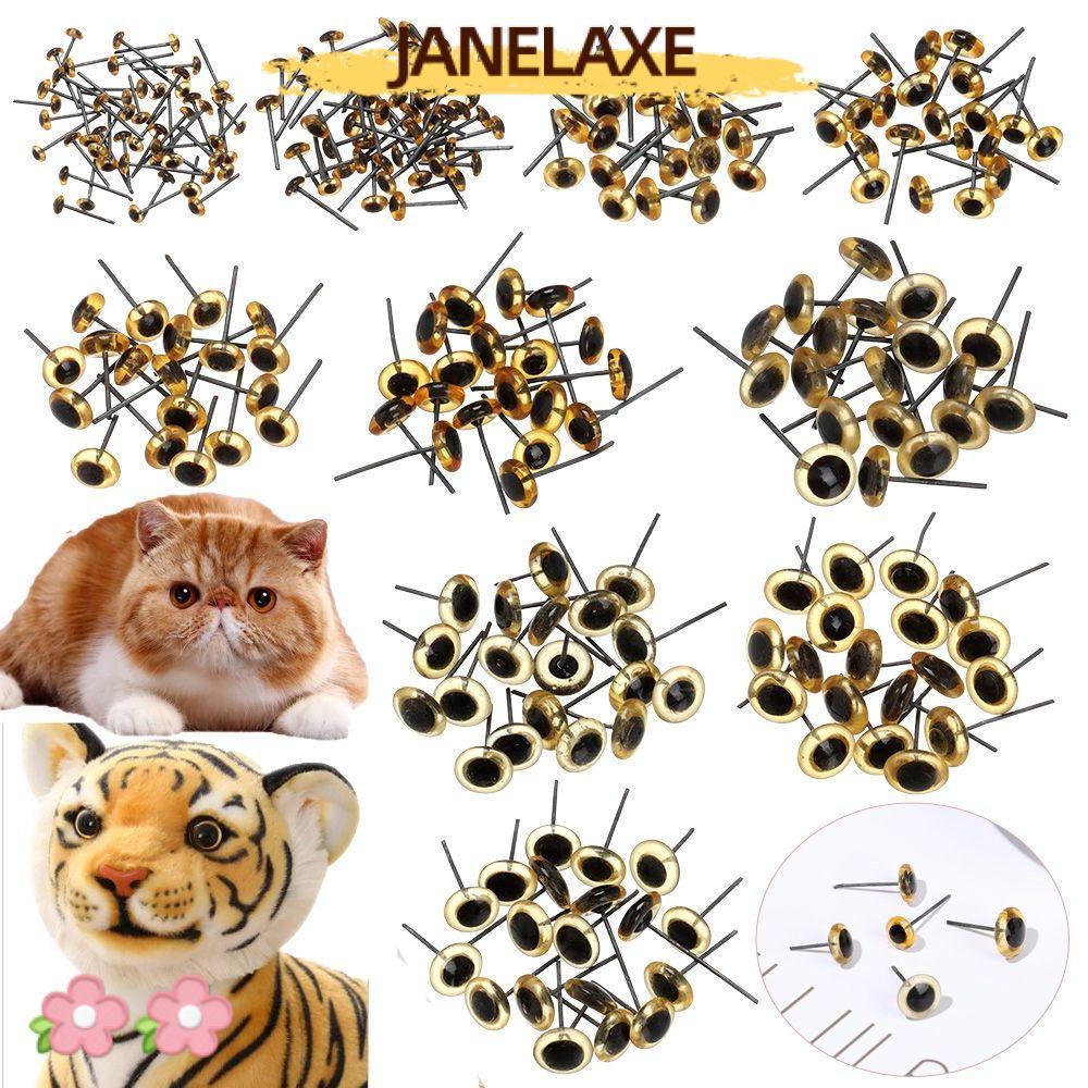 JANELAXE932JN 20/50 ชิ้นตุ๊กตาอุปกรณ์เสริมเด็ก DIY ของเล่นตุ๊กตา 3/4/6/7/8/9/10/11/12 มม.หมีเข็ม Fel