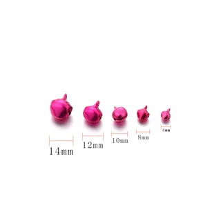 6-14mm กระดิ่ง กระพรวน กระพรวนกระดิ่งวัสดุอลูมิเนียม สำหรับเครื่องประดับ DIY จัดส่งจากไทย