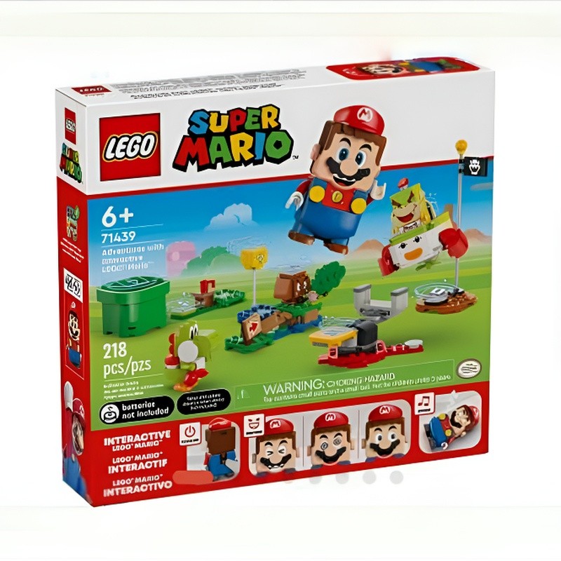 Lego World Cup Super Mario 71439 Mario Adventure การศึกษาประกอบอาคารบล็อกของเล่นเด็กผู้หญิงของขวัญ
