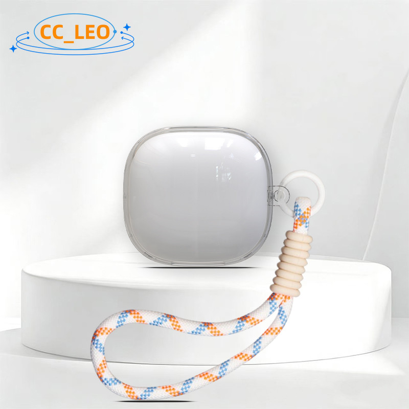 for Anker Soundcore R50i NC Case Cute Lanyard Clear Soft Case Suitable for Anker Soundcore R50i NC S