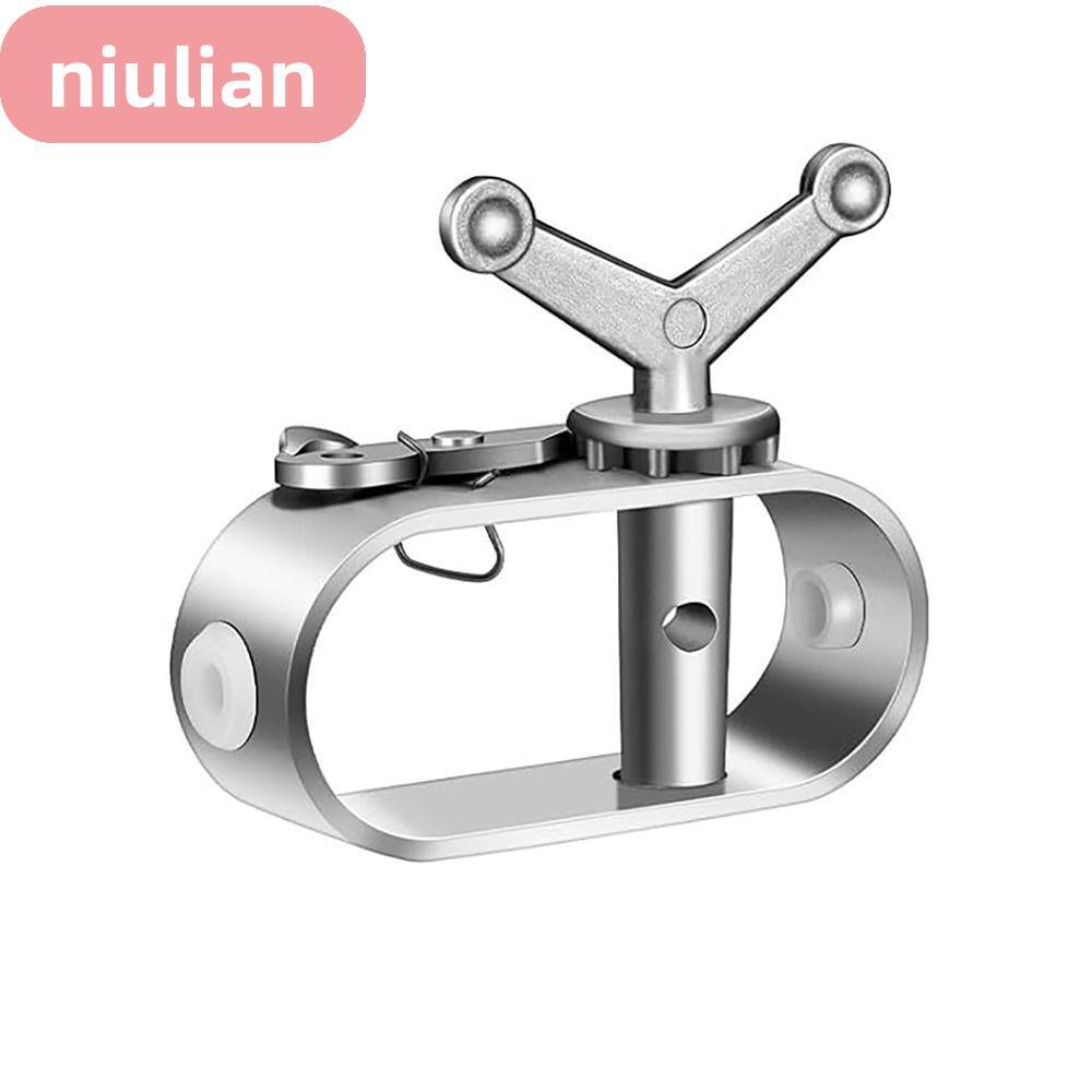 NIULIAN เครื่องกระชับลวด, ตัวปรับความตึงสายเคเบิล Galvanised สีเงิน, หัวเข็มขัดลวดสําหรับงานหนัก
