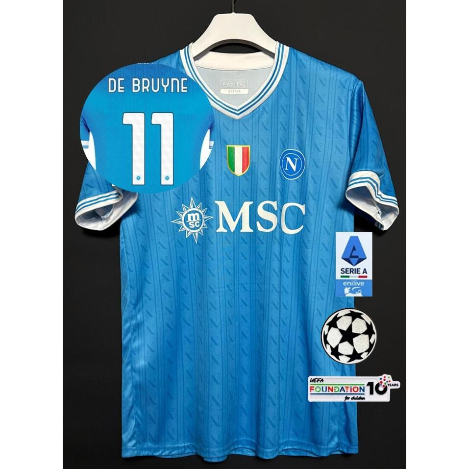เสื้อฟุตบอลแขนสั้น รุ่น Napoli 25/26