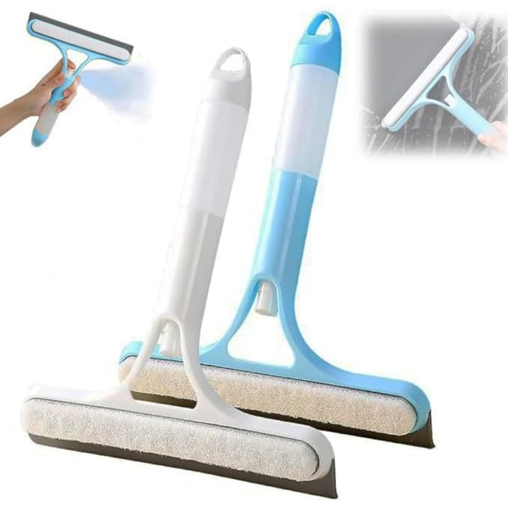 Three-in-one spray wiper, window wiper with spray function, three-in-one window wiper cleaner, windo