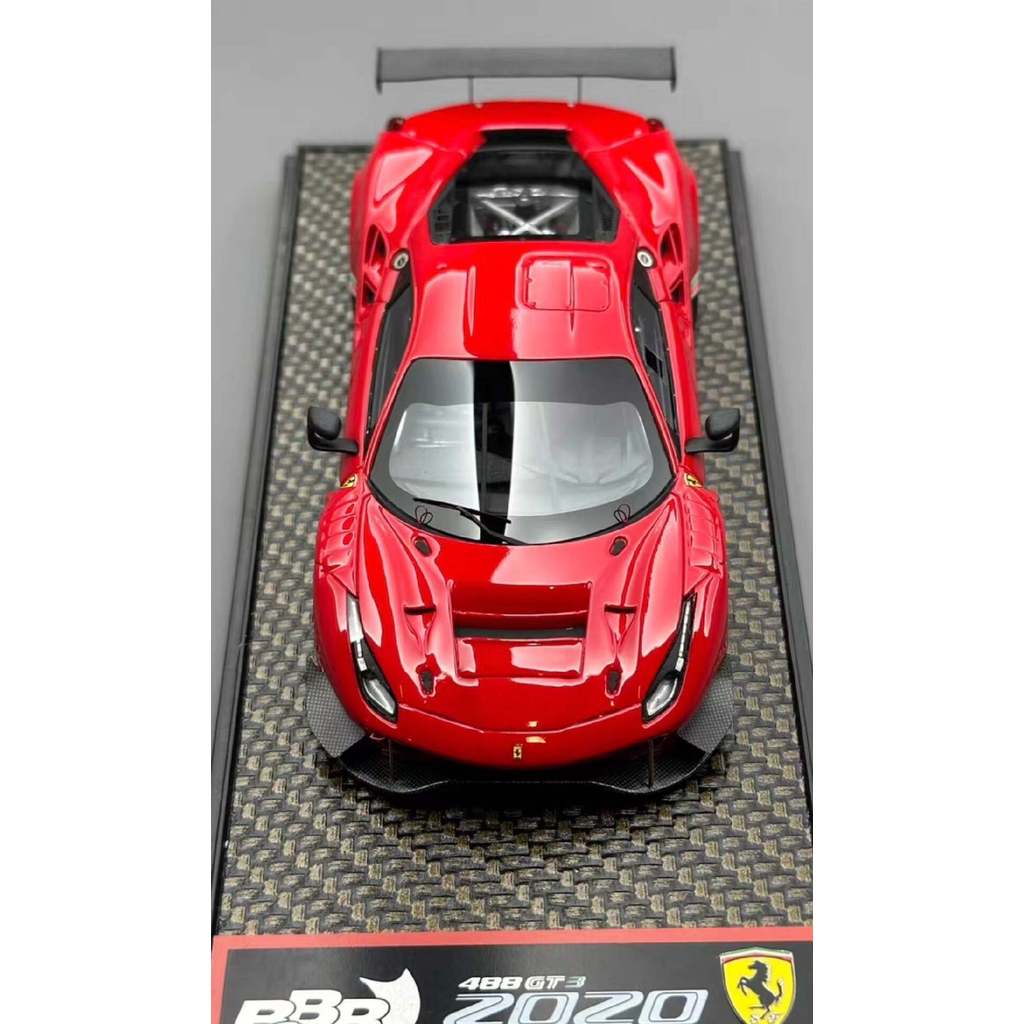Bbr Ferrari 1: 43 488gt3 โมเดลรถเรซิ่น Ferrari