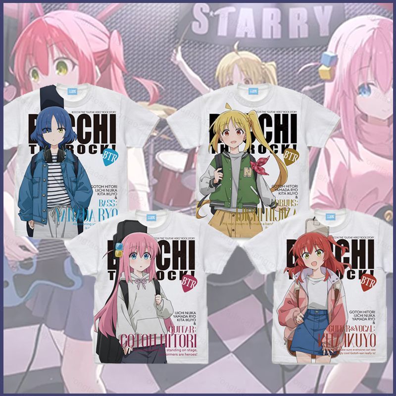 เสื้อยืดanimeแบบ3D พิมพ์แขนสั้นสำหรับcosplay