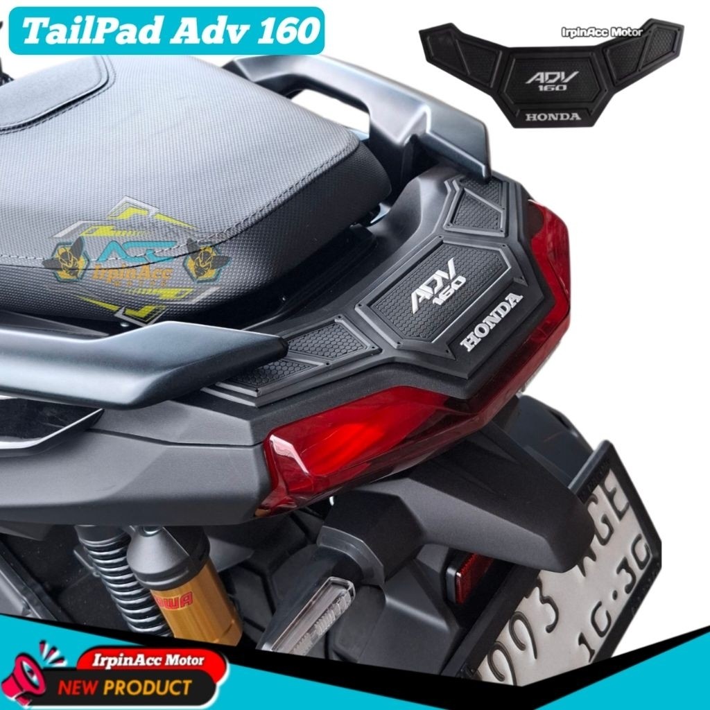 สติกเกอร์กล่องท้าย Adv 160 2025 2023 2022 2025 2026 abs และ cbs Ducktail Protector Adv 160 ยางพรีเมี