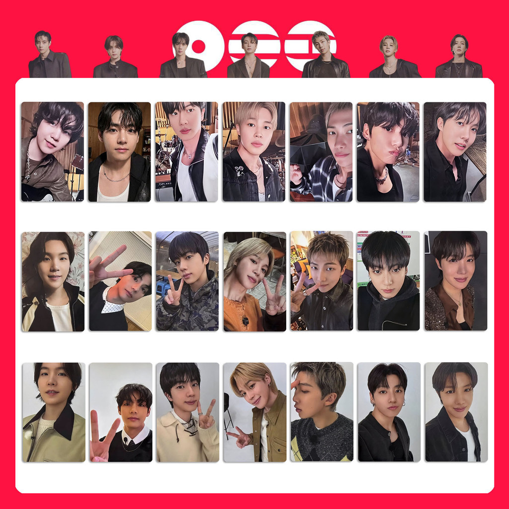 1-10pcs WORLD TOUR ARIRANG การ์ด Lomo weverse VINYL SWIM Butter Permission to Dance pub Proof Photoc