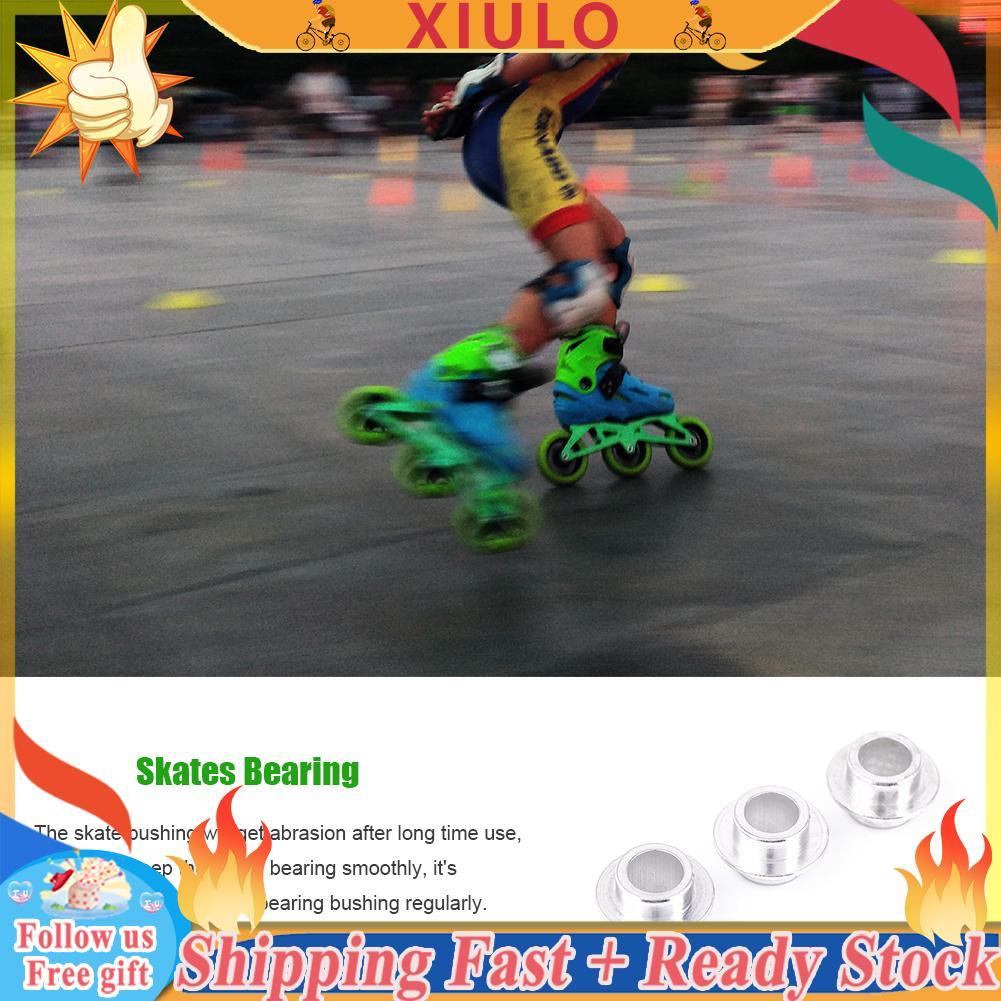 Xiulo Xiulo 15 ชิ้น Roller Skate Bearing Bushing Spacers สำหรับสเก็ตกลางแจ้งชิ้นส่วนการเปลี่ยนรูปรุ่