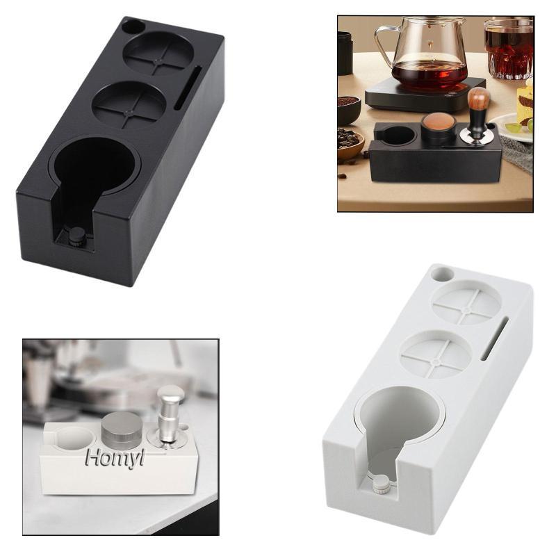 [Homyl] Espresso Tamper Station ที่วางแทมเปอร์กาแฟสําหรับสํานักงานกาแฟ 51-58 มม.