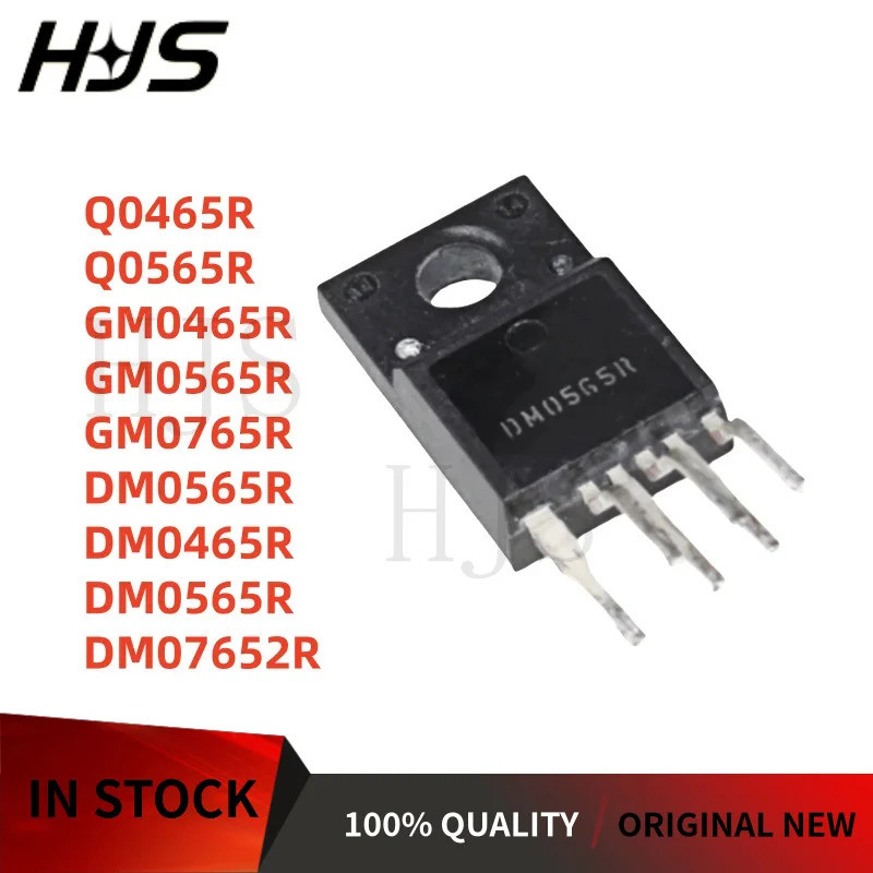 10PCS GM0465R GM0765R Q0465R Q0565R DM07652R GM0565R DM0565R DM0465R DM0565R TO-220F ยี่ห้อสต็อก MOS