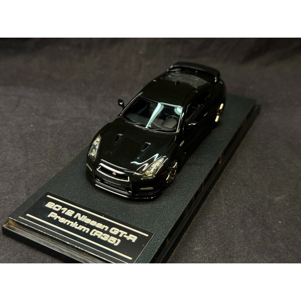 [Orphan] 1/43 HPI Nissan Nissan GTR R35 specVNissan R35 2012 premium Samurai Black ทักแชทก่อนเห็นคลั