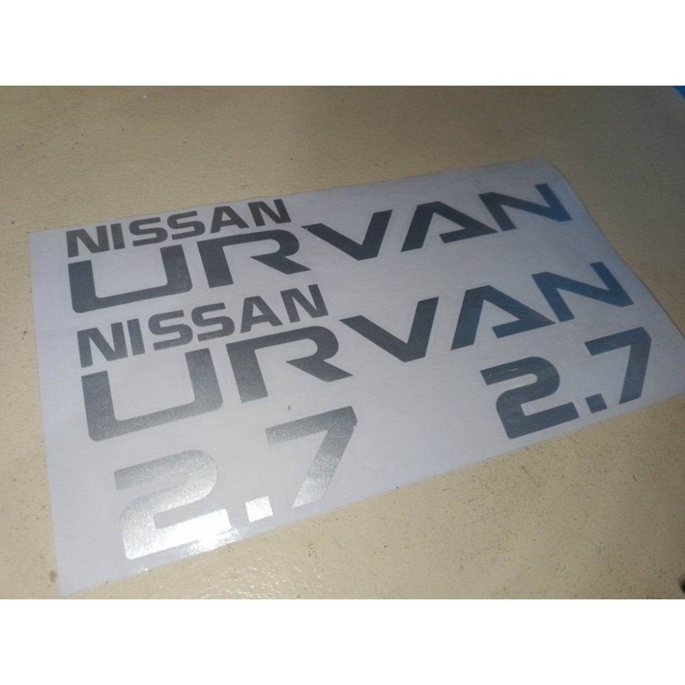 EURODECALS ชุดรูปลอก Nissan Urvan – กราฟิกสติ๊กเกอร์รถตู้ ไวนิลกันน้ํา
