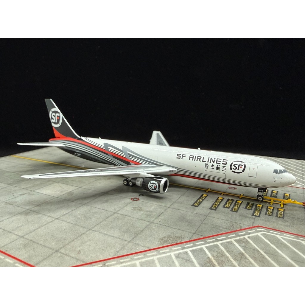 [คลังสินค้าพร้อม 1] 1: 400 PH SF Airlines Boeing 767-300 Cargo Machine, No. B-7593 ภาพวาดมาตรฐานสุดค