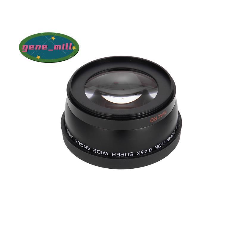 58MM Wide Angle 0.45x Converter Lens with Macro Close-Up Attachment for Rebel T6s,T6i,SL1,T5,T5i,T4i
