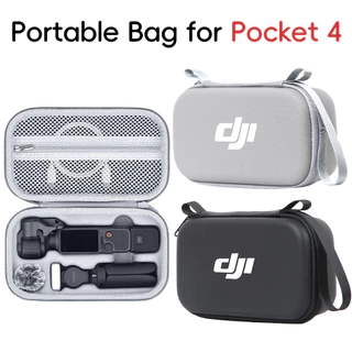 For DJI OSMO Pocket 4 กระเป๋ามือถือ ชุดกล่องเก็บของแบบพกพา อุปกรณ์เสริมกล้องกีฬา