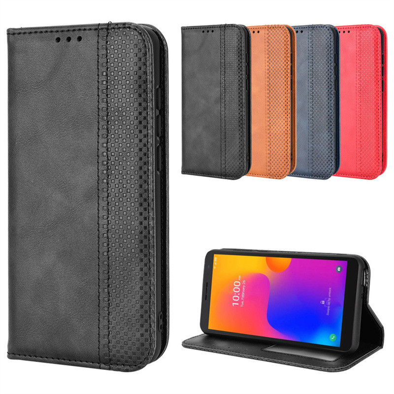 เหมาะสําหรับ TCL 303 Phone Case Card Alcatel Alcatel 1B 2022 Magnetic Flip Phone Leather Case