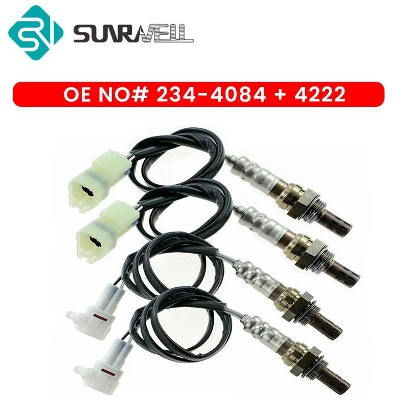 4PCS 234-4084 234-4222 O2 เซนเซอร์ออกซิเจนสําหรับ Suzuki Grand Vitara XL-7 1.6-2.7L 1999-2006 18213-