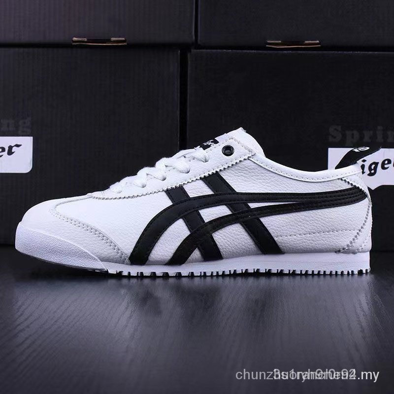รองเท้า Mexican 66 รองเท้ากีฬา Lambskin Tiger รองเท้าคู่ รองเท้าวิ่ง Tiger LMOQ