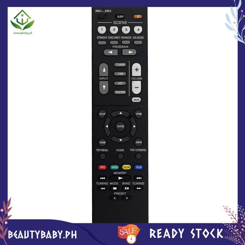[beautybaby.ph] เปลี่ยน RAV574 VDM8690 รีโมทคอนโทรลสําหรับ MusicCast สเตอริโอ AV Receiver RX-V4A RX-