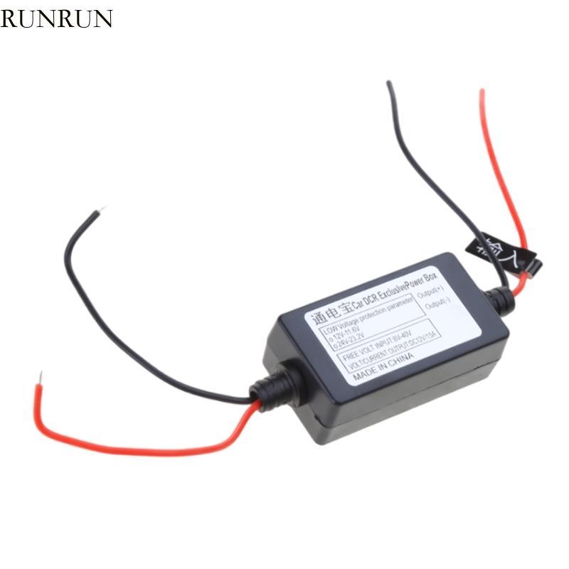 RUN 24V ถึง 12V ตัวแปลงขั้วต่อสายไฟบล็อกขั้นตอนลงตัวแปลง 1 5A