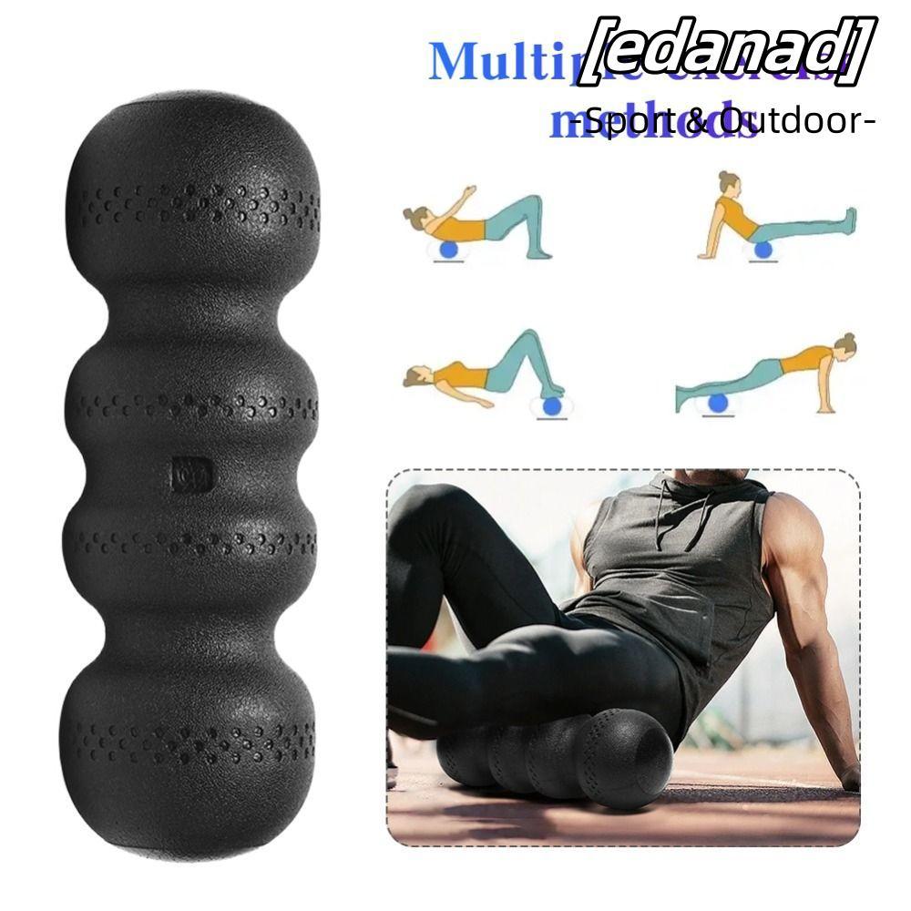 EDANAD คอลัมน์โยคะ โรลเลอร์ EPP ความหนาแน่นสูง ป้องกันการไถล นวดและผ่อนคลายกล้ามเนื้อ