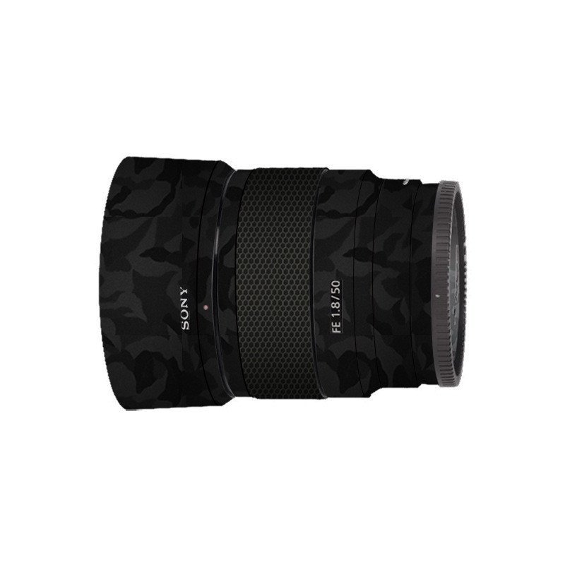 Donkey เดินเหมาะสําหรับ SONY SONY FE50F1.8 สติกเกอร์เลนส์ฟิล์มป้องกัน 501.8 สีหนัง 3M
