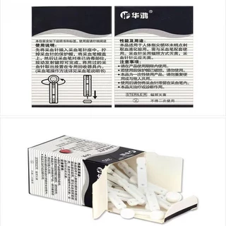 UNIVERSAL Flat Lancet Softclix 50/s เหมาะสําหรับ Accu chek Performa/Guide/Active/ทันที - เปลี่ยนสําหรับ Accu-chek Softclix
