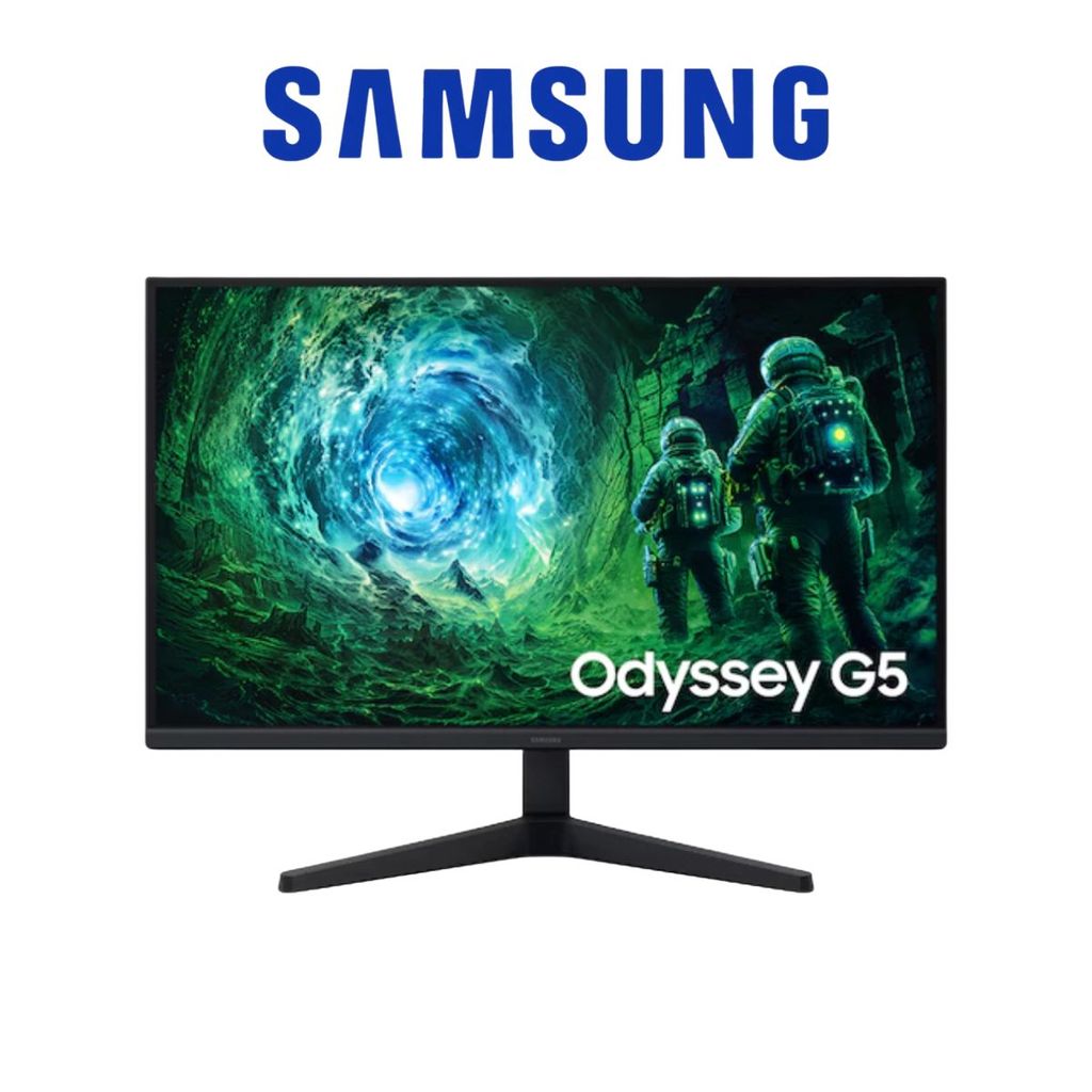 SAMSUNG Monitor Odyssey G5 G53F 27" 2K 200Hz LS27FG530EEXXT รับประกัน 3 ปี