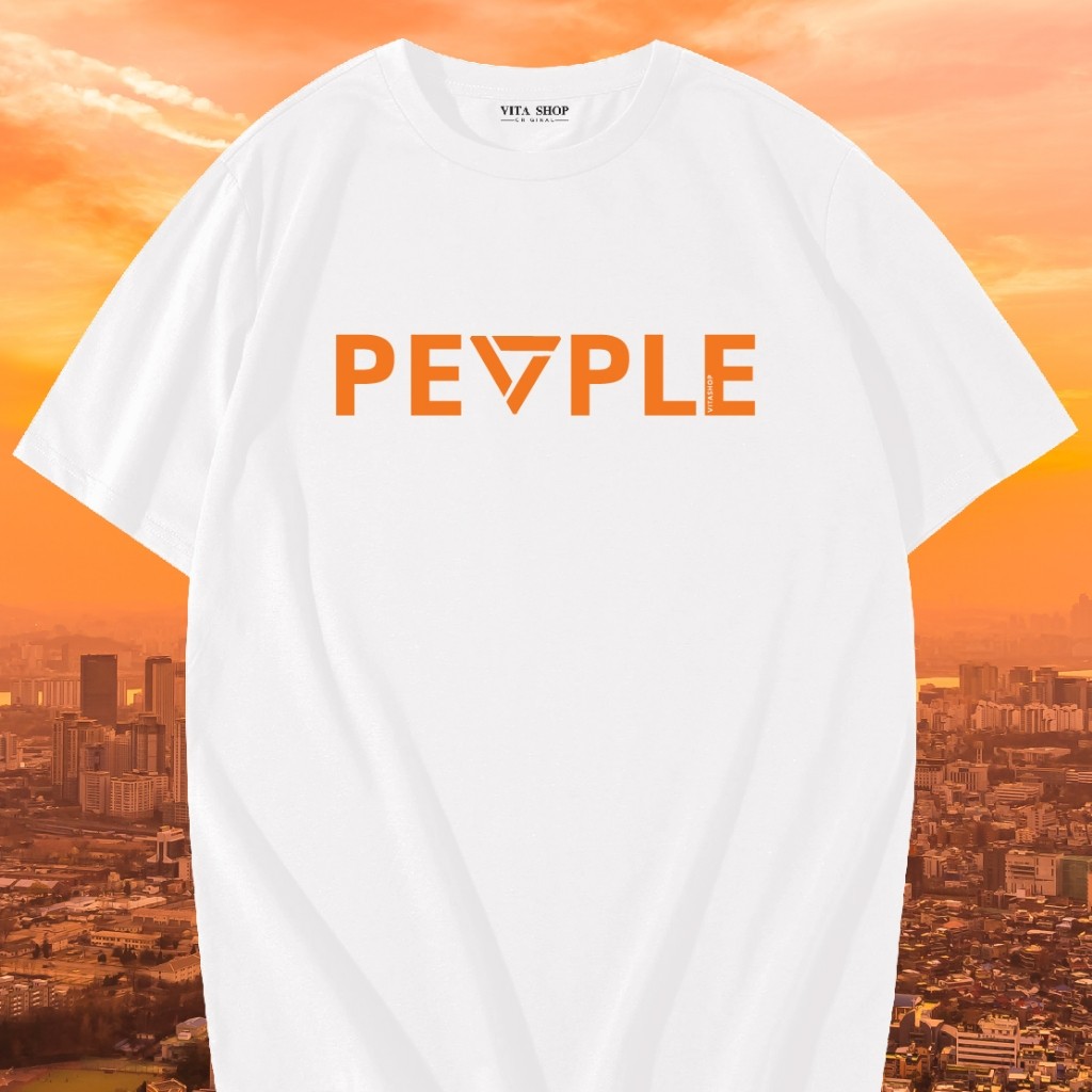 COD NEWS เสื้อด้อมส้ม | PEOPLE | เสื้อยืดคอตตอนเนื้อนุ่ม ทรงตรงใส่ได้ทั้งชายหญิง () VITASHOPS-5XL - รูปที่ 4