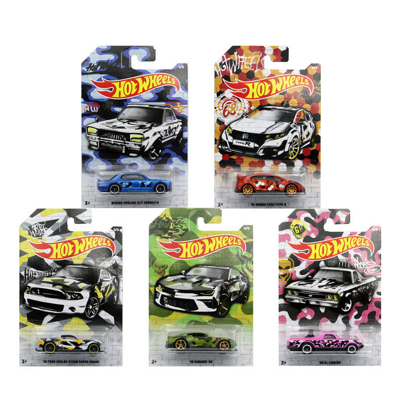 Hotwheels Hotwheels Color Car Theme Honda Civic Nissan GTR Rally Car/GDG44